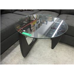 New - Round end table
