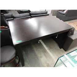 New - Counter height dining table with pop up leaf