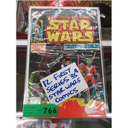 12 First Series .35 Cent Star Wars comics