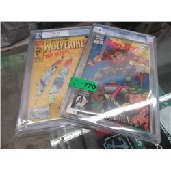 2 Graded Marvel comics