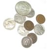 Image 1 : 10 TOTAL U.S. COINS INCLUDES SILVER KENNEDY HALF DOLLAR/INDIAN HEAD CENTS & BUFFALO NICKELS!!