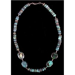 Navajo Native American Rare Turquoise Necklace