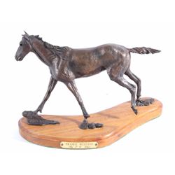 Praire Mustang by J.C. Dye Horse Bronze