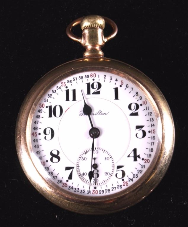 hamilton 23 jewel pocket watch
