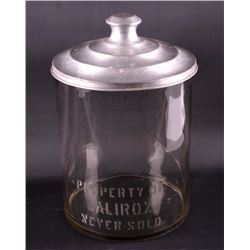 Calirox Glass Cookie Jar