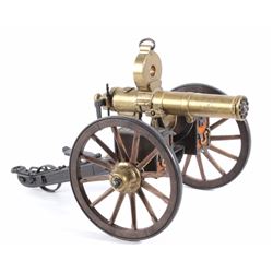 Gatling Gun 1885 Brass Functioning Model