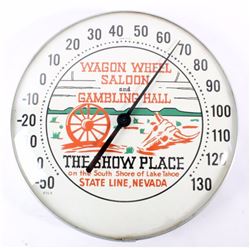 Wagon Wheel Saloon Harvey's Casino Thermometer