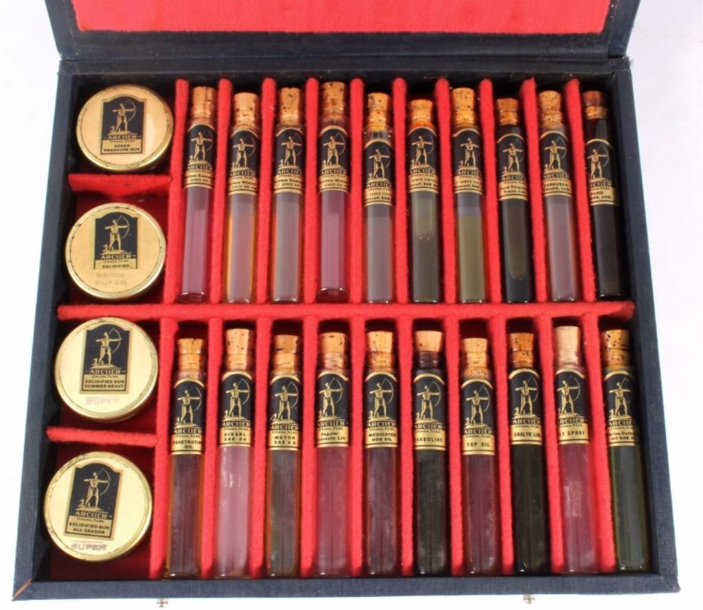 Archer Oil & Grease Salesman Sample RARE 19401950