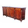 Image 1 : Empire Style Belgian Burl Marble Buffet 1890-1930