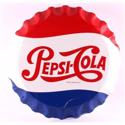 Pepsi-Cola Bottle Cap Sign