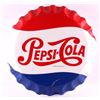 Image 1 : Pepsi-Cola Bottle Cap Sign