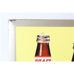 Duke Beer Metal with Chalkboard Price Sign c. 1960