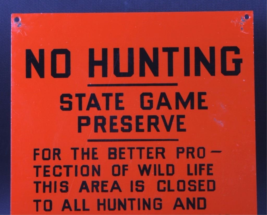 Montana Fish and Game Commission Signs