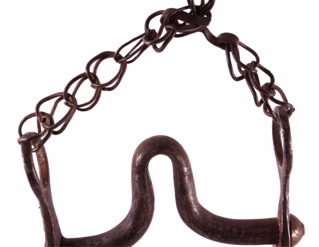 Antique Hand Silver Mounted Horse Bits