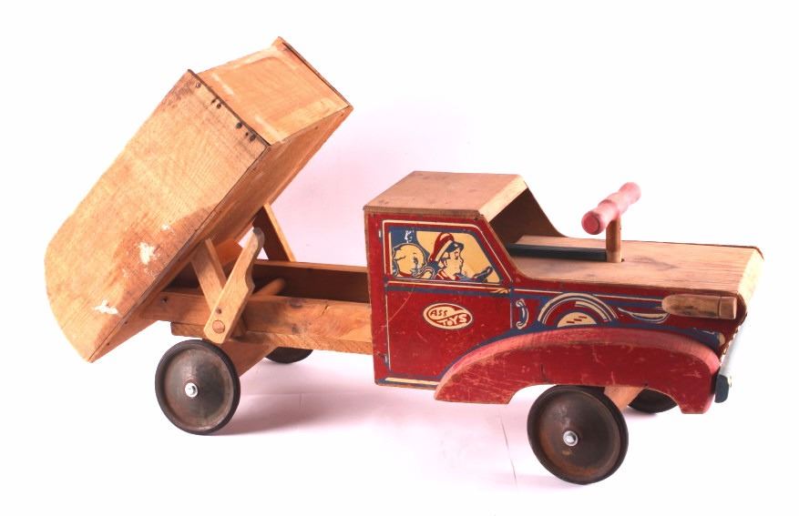 antique wooden ride on toys