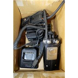 SET OF 2- 2 WAY RADIOS WITH CHARGERS,4 BATTERIES