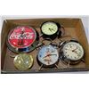 Image 1 : VINTAGE COCA-COLA CLOCKS, BABY BEN, & MORE