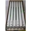 Image 1 : BOX OF 24 T8 FLUORESCENT BULBS