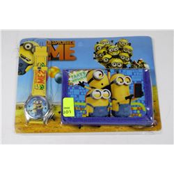 DESPICABLE ME WATCH & WALLET SET