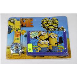 DESPICABLE ME WATCH & WALLET SET