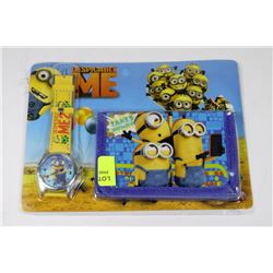 DESPICABLE ME WATCH & WALLET SET