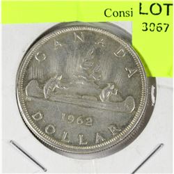 1962 CANADIAN ONE DOLLAR