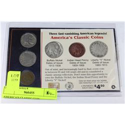 AMERICA'S CLASSIC COIN COLLECTION INCLUDING