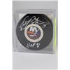 Image 1 : DENIS POTVIN AUTOGRAPHED NY ISLANDERS PUCK