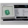 Image 1 : 6.40CT EMERALD WITH COA