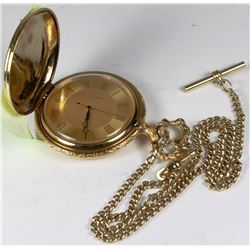 VINTAGE TIMEX WIND UP POCKET WATCH