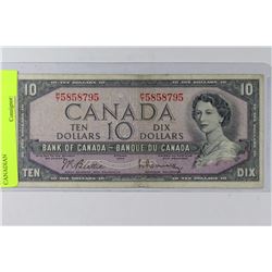 1954 $10 NOTES CANADIAN