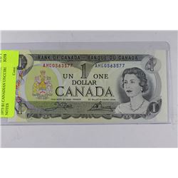 1973 $1 CANADIAN UNCIRCULATED NOTES