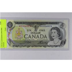 1973 $1 CANADIAN UNCIRCULATED NOTES