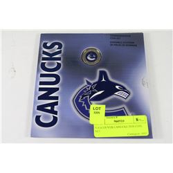 VANCOUVER CANUCKS 2008 COIN SET