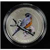 Image 1 : 2013 25-CENT COLOURED COIN AMERICAN ROBIN