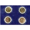 Image 1 : PRESIDENTIAL COINS SET,GOLD PLATED