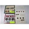 Image 1 : US COLLECTOR SET,ONE CENT AND NICKEL SET X2