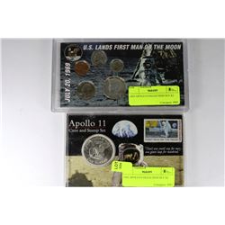 1969 APOLLO II COIN COLLECTION SET X2