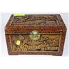 Image 1 : BOX SET OF 3 WOODEN CARVED BOXES