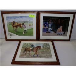 THREE 1990/92 SPRUCE MEADOWS ALBERTA POWER