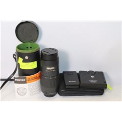 TWO POLAROID RECEIVERS MODEL 7030 RX & 5MC PENTAX