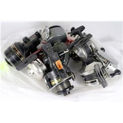 BAG OF MISC FISHING REELS