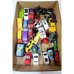 BOX W/OVER 40 DIE-CAST CARS