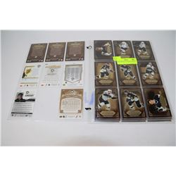 FOUR SHEETS OF 9 SIDNEY CROSBY