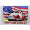 Image 1 : CHEVROLET TIN SIGN BY GM