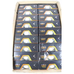 FLAT OF 18- 3 PACKS OF RECLAIMED GOLF BALLS