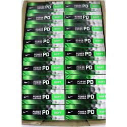 FLAT OF 18- 3 PACKS OF RECLAIMED GOLF BALLS