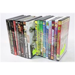 BUNDLE OF 9 DVD'S X2