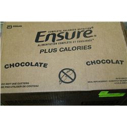 CASE OF 18 CHOCOLATE ENSURE