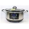 Image 1 : HAMILTON BEACH STAINLESS STEEL SLOW COOKER